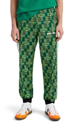 Geometric Jacquard-Knit Jogger Pants
