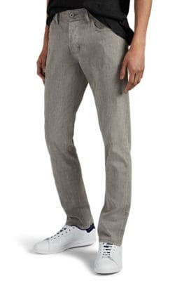 Cotton-Blend Five-Pocket Trousers