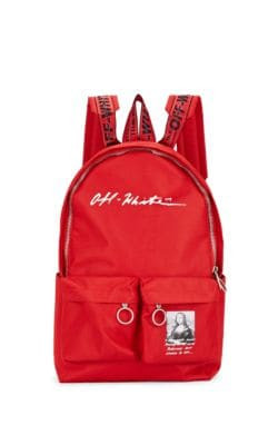 "Monalisa" Canvas Backpack
