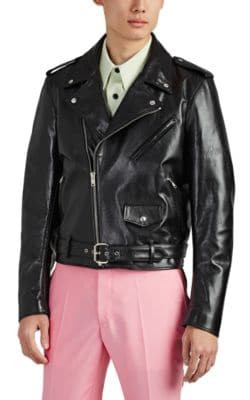 "Stephen Sprouse" Leather Moto Jacket