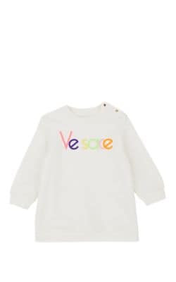 Infants' Logo Cotton-Blend Terry Tunic Dress