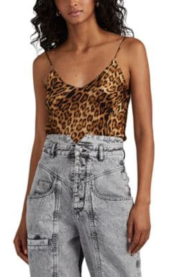 Isabella Leopard-Print Cami