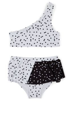Kids' Polka Dot Two-Piece Swimsuit