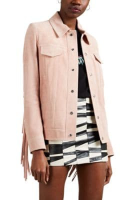 Fringed Western Trucker Jacket