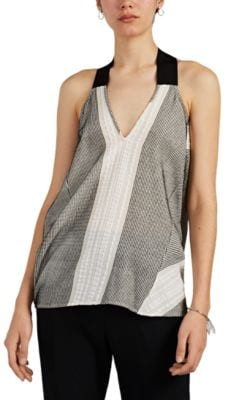 Ibit Striped Cotton-Blend Top