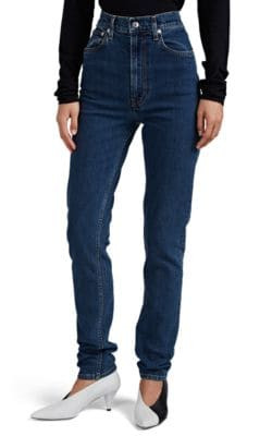 Femme Hi Spikes Slim-Straight Jeans
