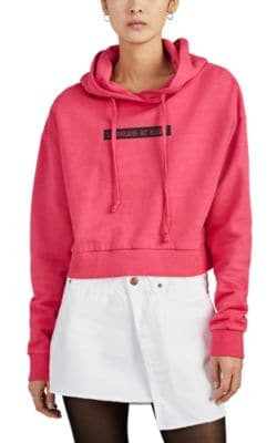 "Day Dreams" Cotton Crop Hoodie