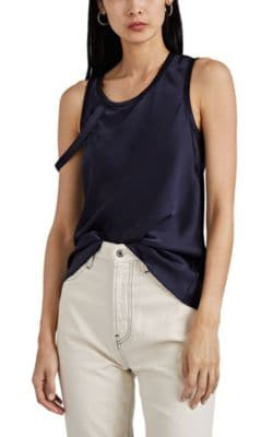 "Harness" Satin Tank