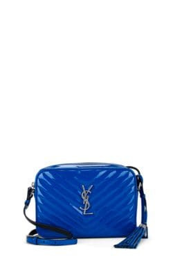 Lou Monogram Medium Leather Crossbody Bag