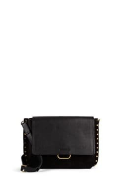 Alsi Leather & Suede Messenger Bag