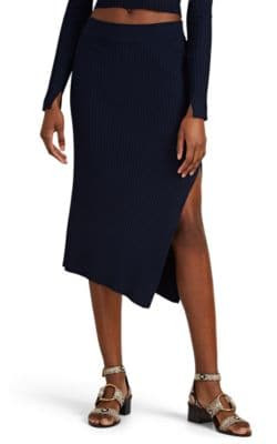 Darcy Rib-Knit Skirt