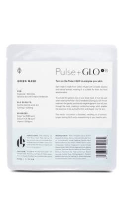 Pulse + GLO Green Sheet Mask Set
