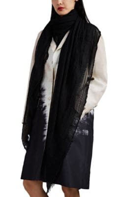 Cashmere-Silk Gauze Scarf