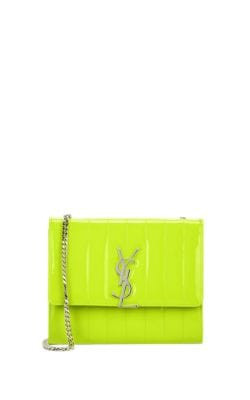 Monogram Vicky Patent Leather Chain Wallet 1