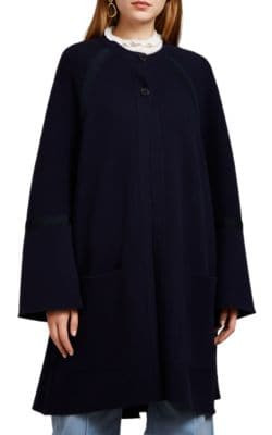 Wool-Cashmere Oversized Cardigan