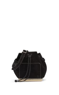 Espadrille Suede Bucket Bag 1