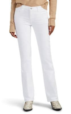 Sallie Mid-Rise Boot-Cut Jeans 1