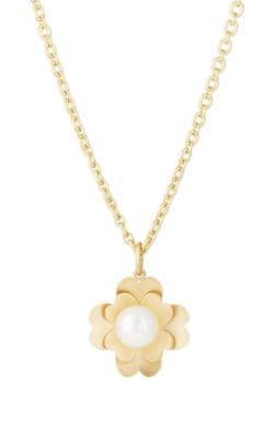Pearl Flower Pendant Necklace
