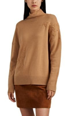 Bromley Embroidered Wool-Cashmere Sweater