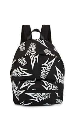 Urban Leather-Trimmed Backpack