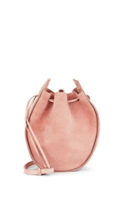 Suede Drawstring Pouch
