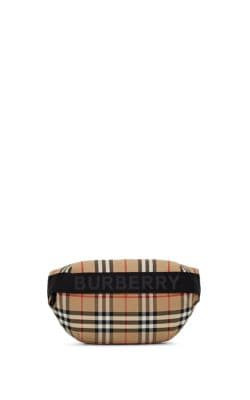 Sonny Medium Leather-Trimmed Belt Bag