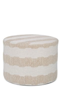 Wasiri Jacquard Pouf