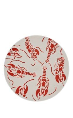 Lobster-Motif Braided Round Placemat