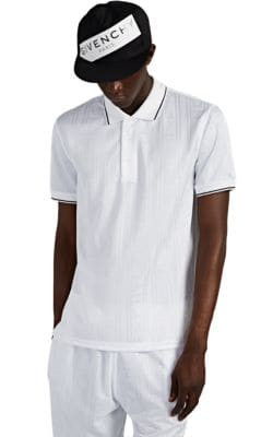Logo-Jacquard Polo Shirt