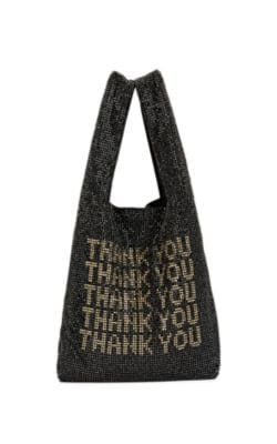 Wanglock "Thank You" Mini Shopper Tote Bag
