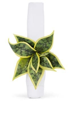 Sanseveria Napkin Ring