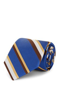 Striped Silk Necktie 13