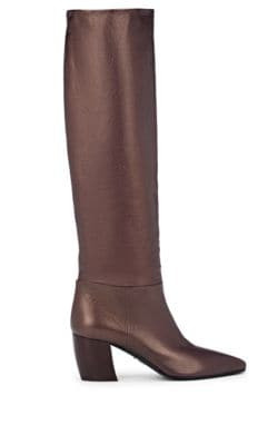 Leather Knee Boots 2