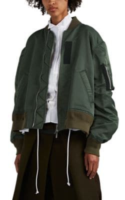 Relaxed Bomber Jacket