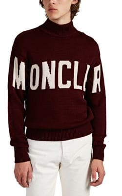 Logo-Knit Wool Sweater