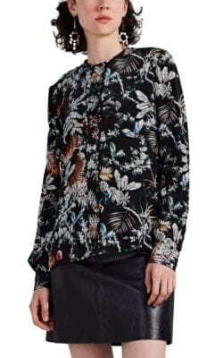Floral Crepe Blouse