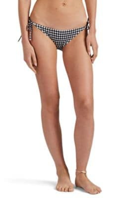 Charlotte Gingham Seersucker Bikini Bottom