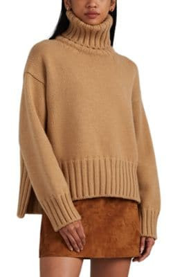 Cashmere Oversized Turtleneck Sweater 1