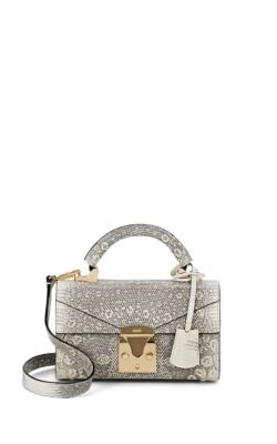 Top-Handle Mini Lizard Satchel 1