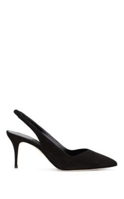 Erisli Suede Slingback Pumps 1