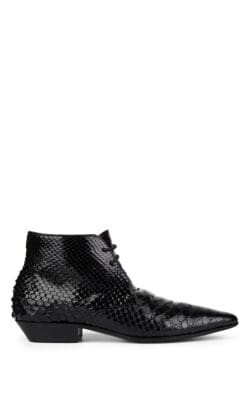 Jonas Python Ankle Boots