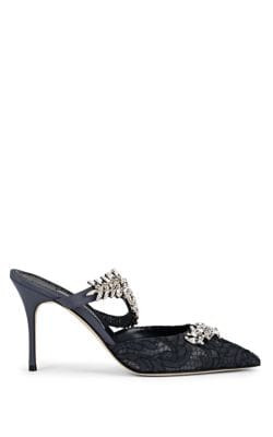 Lurumpi Lace & Satin Mules