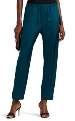 Washed Satin Track Pants 1
