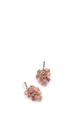 Monstera Palm Leaf Earrings