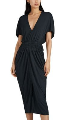 Ruched Jersey Midi-Dress 2