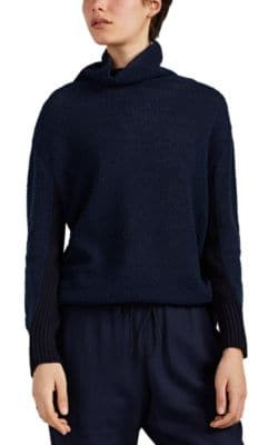 Wool-Blend BouclÃ© Turtleneck Sweater