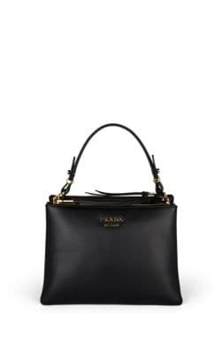Trio Leather Shoulder Bag
