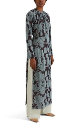 Floral Fil CoupÃ© Tunic