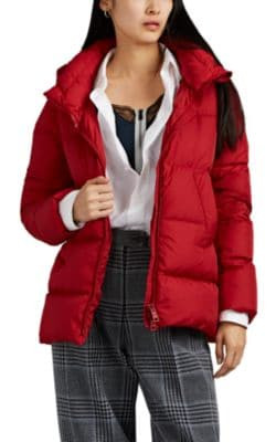 Down-Quilted Hooded Puffer Jacket