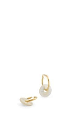 Big Glazed Hoop Earrings